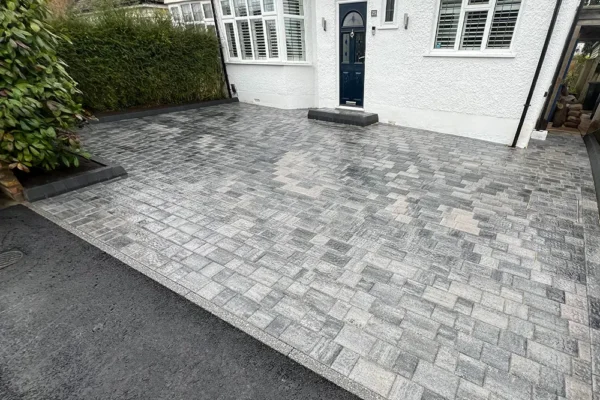 Block Paving driveway installation