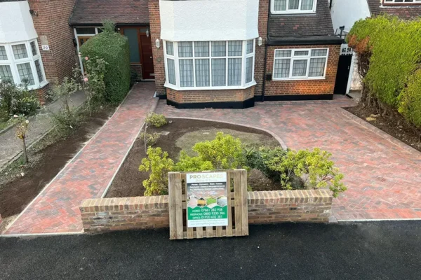 Block Paving driveway installation