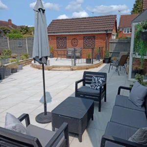 Porcelain Patio Installation Hertford