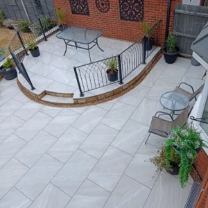 Porcelain Patio Installation Hertford