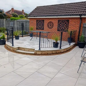 Porcelain Patio Installation Hertford