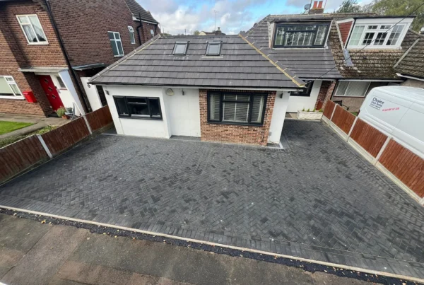 Block paving driveway installation Hertfordshire